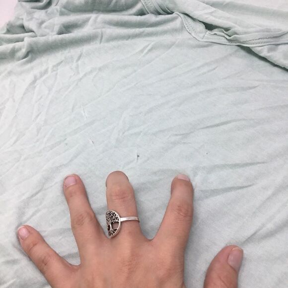 BP. Raw Edge V-Neck Tee (C8) - Picture 5 of 5